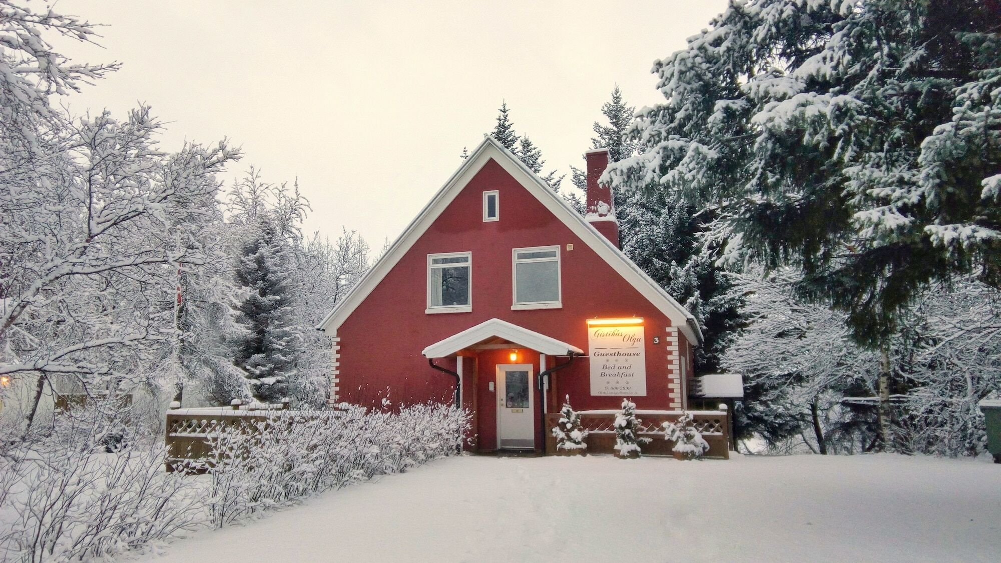 Olga Guesthouse Эгильсстадир Экстерьер фото